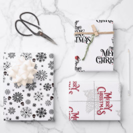 Papel envuelto para Navidades del cráneo gótico