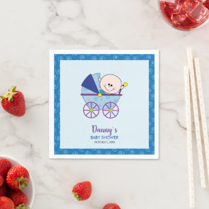 Papel Es una servilleta de cóctel Baby Shower Adorable