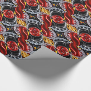 Papel especial de embalaje con colores alemanes