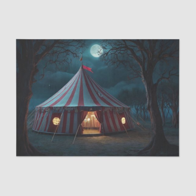 Papel espeluznante rosado de descomposición de car (Anverso)