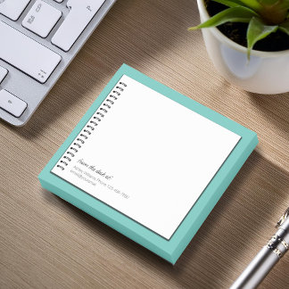 Papel espiral de imitación de moda Monograma Notas