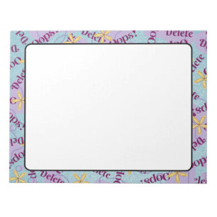 Papel estacional de 8.5" x11 en el Bloc de notas