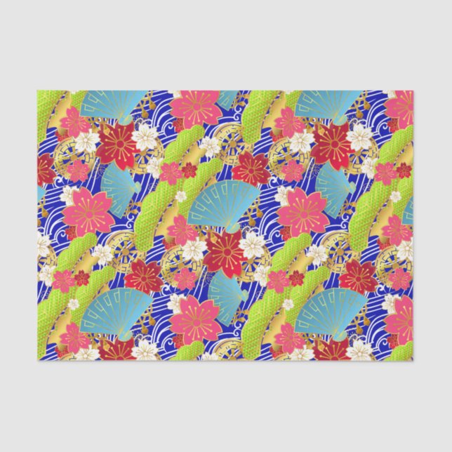 Papel estilo chiyogami (Anverso)