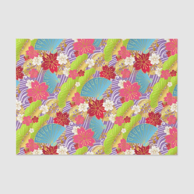 Papel estilo chiyogami (Anverso)