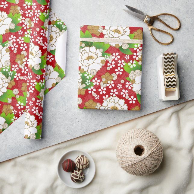 Papel estilo Chiyogami Yuzen Washi (Artesanía)