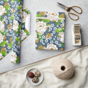 Papel estilo Chiyogami Yuzen Washi