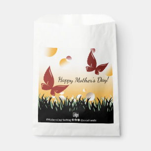 Papel Etiqueta de promoción Feliz Día de la Madre Bolsa 