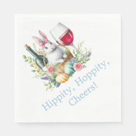 Papel ¡Felicidad, Hoppia, Salud! Cuidada servilleta de p