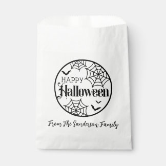 Papel Feliz Halloween - Bolsa de Favor Personalizado de 