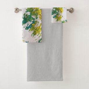 Papel ferno Imprimir pintura verde en fibra de art
