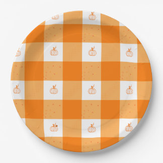 Papel Fiesta de calabaza por plato de Sionna