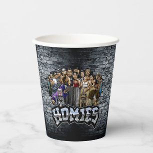 Papel Fiesta de Lil Homies Vasos de Papel, Fiesta Old Sc