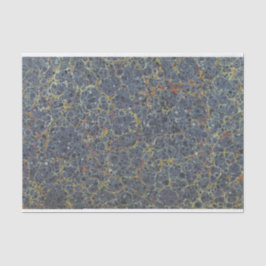 Papel final martirizado azul