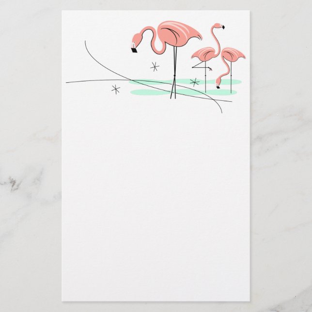 Papel Flamingo Ocean Trio 3 (Anverso)