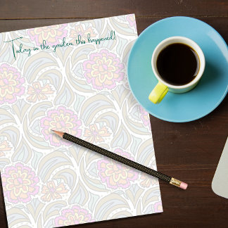 Papel Floral para Álbum de Recortes Fondo Artístic