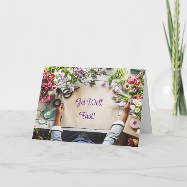 PAPEL FLORISTA - OBTENER TARJETA BIEN (Anverso)