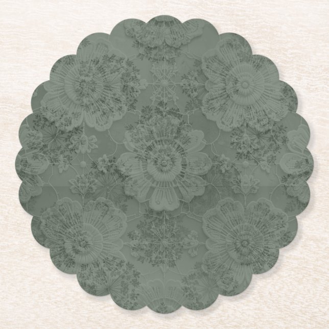 Papel FONDURA | Posavasos para mesa de boda (Anverso)