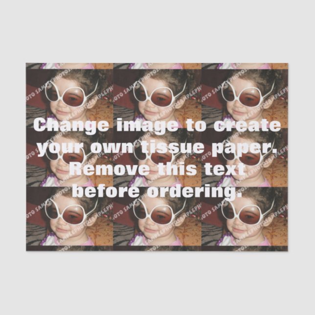 Papel fotográfico personalizado. ¡Haz lo tuyo! (Anverso)