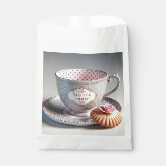 Papel Gran Fiesta del Té, Bolsa de Caramelos, por Natash
