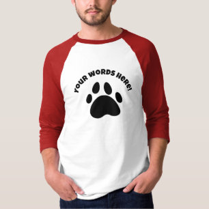 Papel grande personalizado imprime camisetas de mu