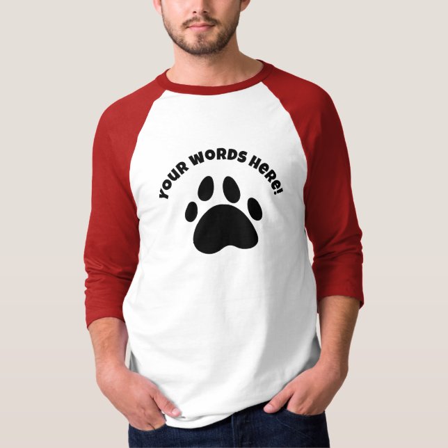 Papel grande personalizado imprime camisetas de mu (Anverso)