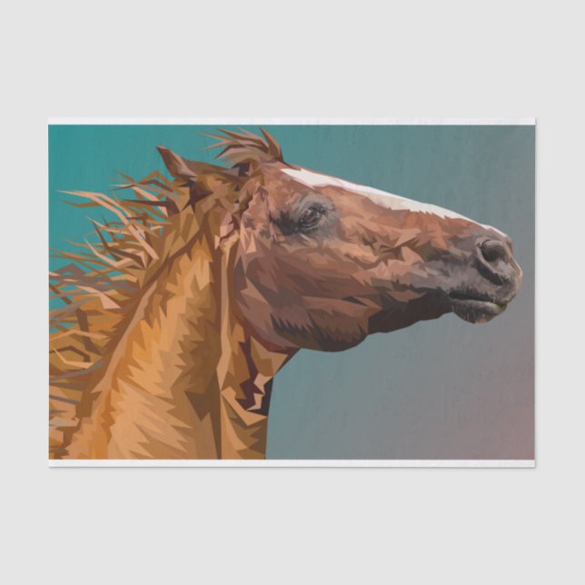papel higiénico de cabeza de caballo (Anverso)