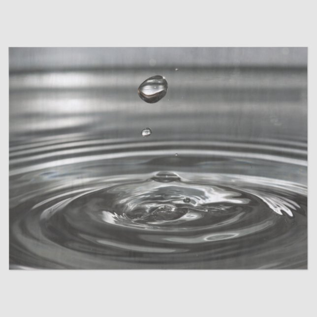 papel higiénico de caída de agua (Anverso)