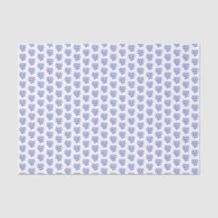 Papel higiénico de coral de mar azul y blanco