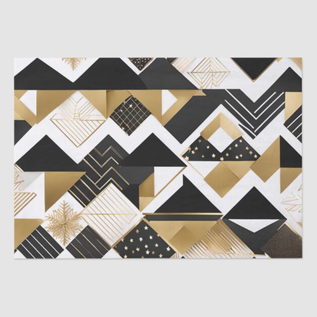 papel higiénico de diamantes de navidades abstract (Anverso)