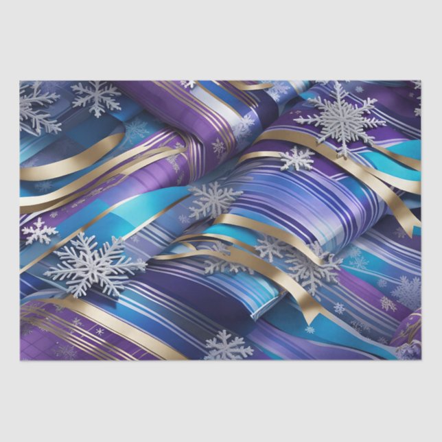 papel higiénico de elegancia real de invierno (Anverso)