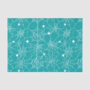 Papel higiénico de Halloween en la web de arañas v