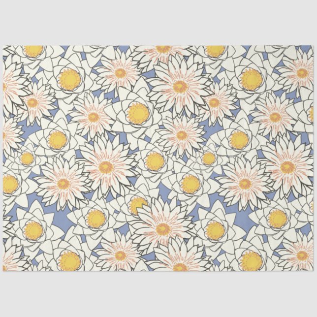 papel higiénico de lirio de agua (Anverso)