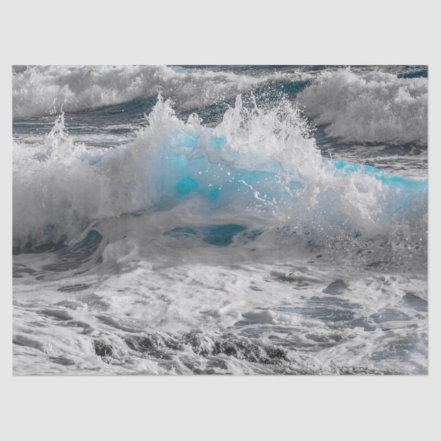 papel higiénico de olas oceánicas (Anverso)