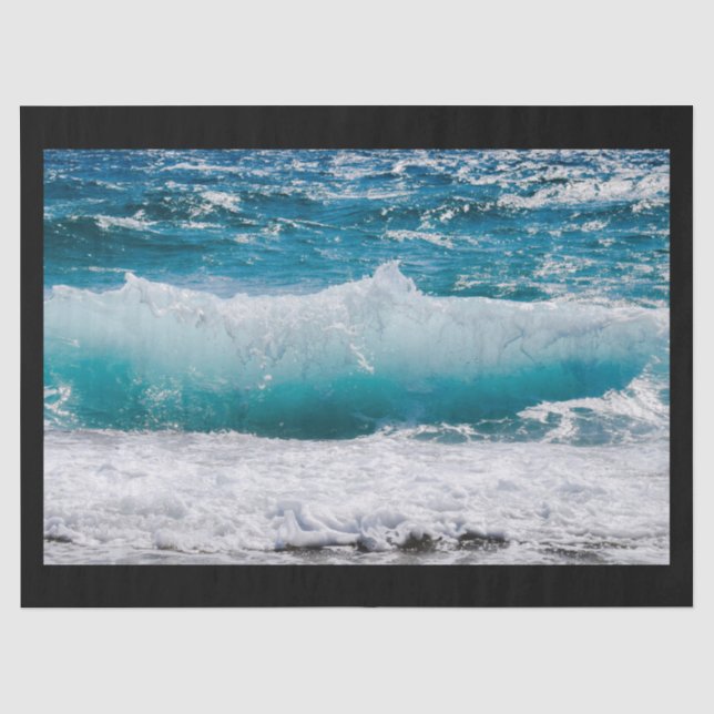 papel higiénico de olas oceánicas (Anverso)