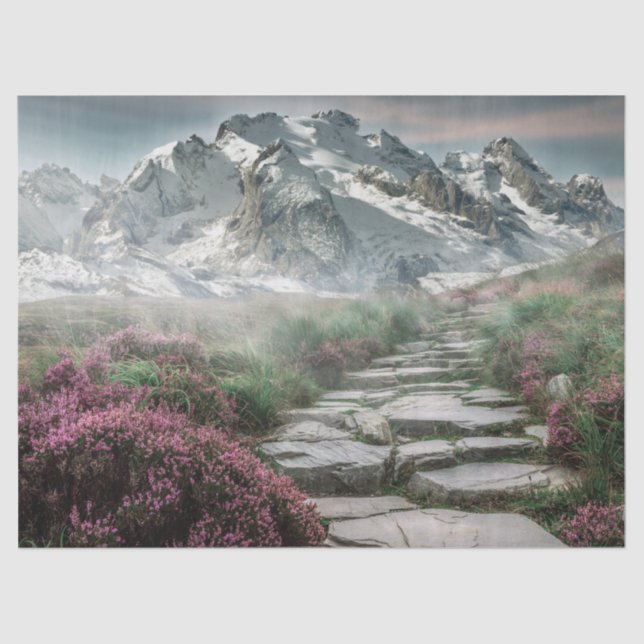 papel higiénico de pista de montaña (Anverso)