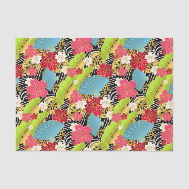 Papel higiénico estilo chiyogami (Anverso)