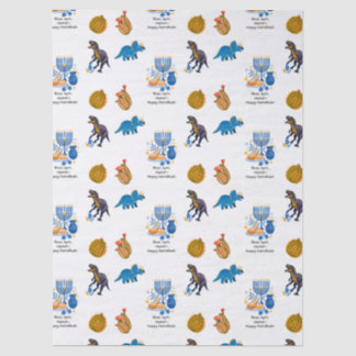 Papel higiénico Hanukkah para niños - Dinosaurios 