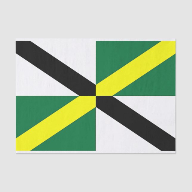 Papel higiénico patriótico con bandera de Monterre (Anverso)