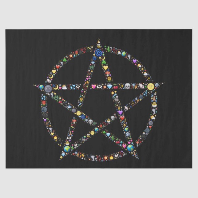 papel higiénico pentagram de wicca (Anverso)