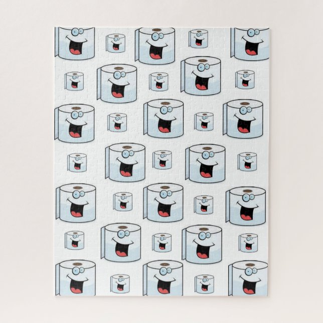 Papel higiénico puzzles (Vertical)