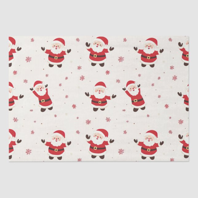 Papel higiénico Retro Santa Navidades (Anverso)