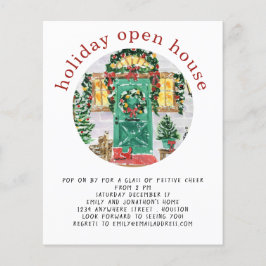 PAPEL | Holiday Open House Fiesta Red Flyer