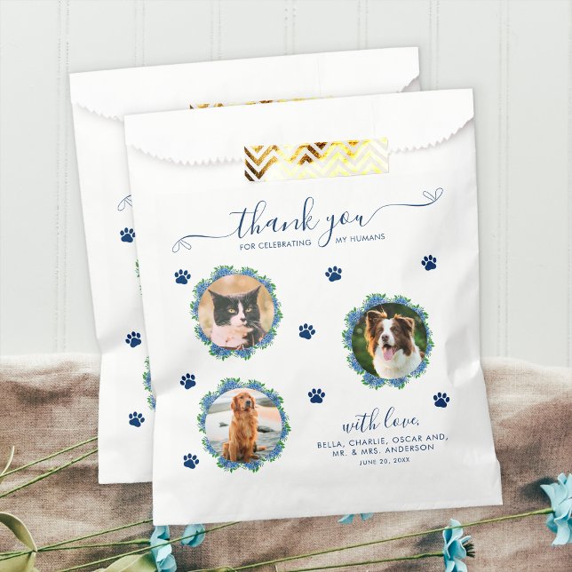 Papel Hydrangea 3 Foto Bolsa de Regalo de Boda Personali (Subido por el creador)