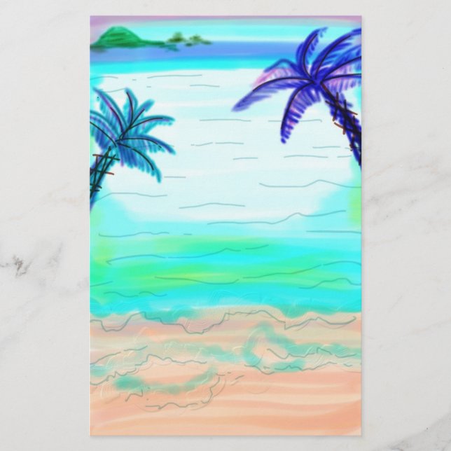 Papel inmóvil de la palmera (Anverso)