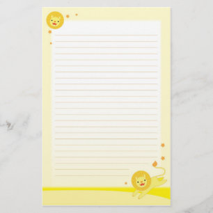 Papel inmóvil del león lindo del orgullo