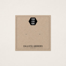 Papel Kraft Añadir la tarjeta de visualización de