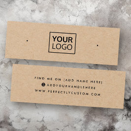 Papel Kraft para añadir la tarjeta de visualizació