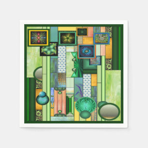 Papel La servilleta del cóctel de la galería