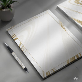 Papel Membretado Elegante para Reconocimiento de E