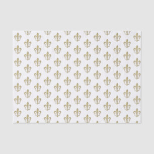 Papel metálico Dk Gold Fleur de Lis